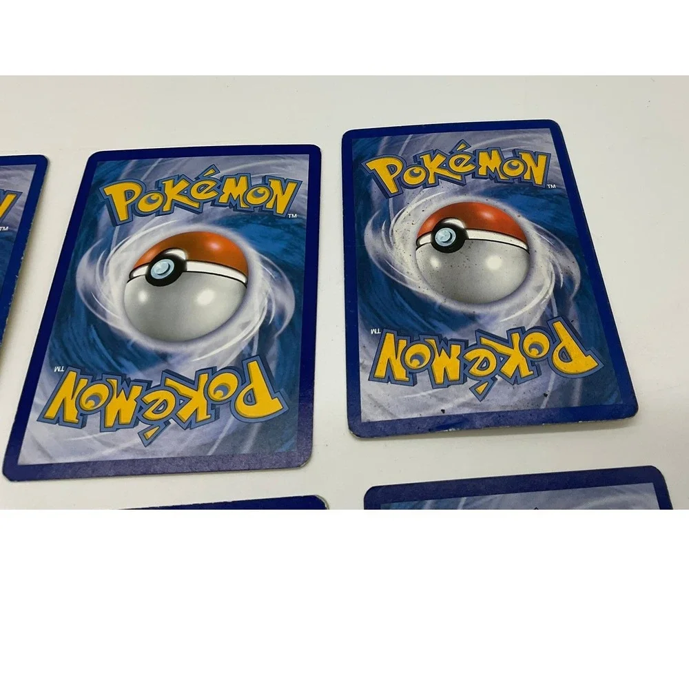 Pokemon Cards Lot of 6 Kids OS Multicolor Normal Type TCG Bundle Collectible